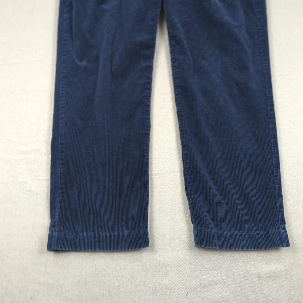 Vintage Polo Ralph Lauren Pants Mens 38x30 Blue Corduroy Distressed